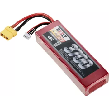 Reely LiPo akumuliatorius 11.1V 3700mAh 3S 40C Hardcase XT90 (RE-7851483)