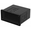Bopla NGS 9408 UNINORM kištukinis korpusas, 96 x 48 x 85 mm, juodos spalvos RAL 9005 17940801.MT1