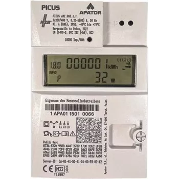 NZR trifazis elektros energijos skaitiklis 3 x 230/400V 5(60)A MID sertifikuotas 23030627
