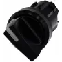 Siemens SIRIUS ACT 3SU10022BC100AA0 perjungiklio galvutė, 22 mm, 2 padėčių, fiksuojama, juodas plastikinis priekinis žiedas, galima apšviesti