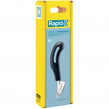 RAPID TOOLS R3 replių tipo segtukų ištraukėjas, sidabrinis/juodas, plieniniai žandai, ergonomiška rankena 5001701