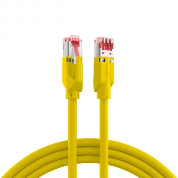 EFB Elektronik Cat.5e S/UTP PUR grandinės kabelis, RJ45, 7,5m, geltonas K8032.7,5