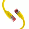 EFB Elektronik Cat.5e S/UTP PUR grandinės kabelis, RJ45, 7,5m, geltonas K8032.7,5