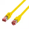 EFB Elektronik Cat.5e S/UTP PUR grandinės kabelis, RJ45, 7,5m, geltonas K8032.7,5