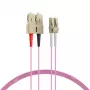 EFB-Elektronik Duplex Jumper LC-SC 50/125µ OM4 LSZH Erika Violet 2.0mm 30m O0323.30