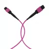 EFB Elektronik MTP-F/MTP-F 48 gijų matricinis pataisos kabelis OM4, LSZH Erika Violet, Code A, 25m MTPF48MTPFOM4-25-A