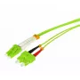 Tecline HD optinis komutacinis kabelis OM5 50/125 µm LC Duplex į SC Duplex, žalios spalvos, 1,0 m 796LS01