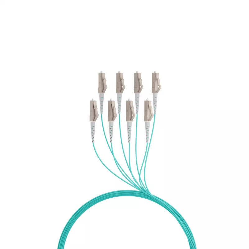 EFB Elektronik magistralinis kabelis U-DQ ZN BH OM3 8G 1x8 LC-LC 10m Dca LSZH O8322S10OM3