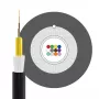 INFRALAN U-DQ(ZN)BH OS2 12E (1x12) Eca 3000N LSZH juodas, 7,5mm G657A1 šviesolaidinis kabelis 54412D1E-CPR