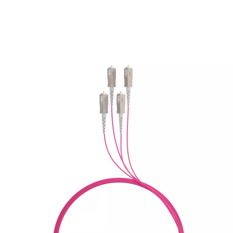 EFB Elektronik magistralinis kabelis U-DQ ZN BH OM4 4G 1x4 SC-SC 90m Dca LSZH - 90 m O8301S90OM4