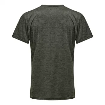 Salewa Puez Melange Dry marškinėliai trumpomis rankovėmis Dark Olive Melange M