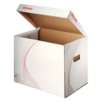 Leitz 128911 archyvinė dėžė, balta, 398 x 280 x 302 mm (10 vnt. paketas)