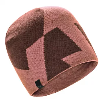 Salewa Pure Reversible Wool Beanie - Etruscan Red