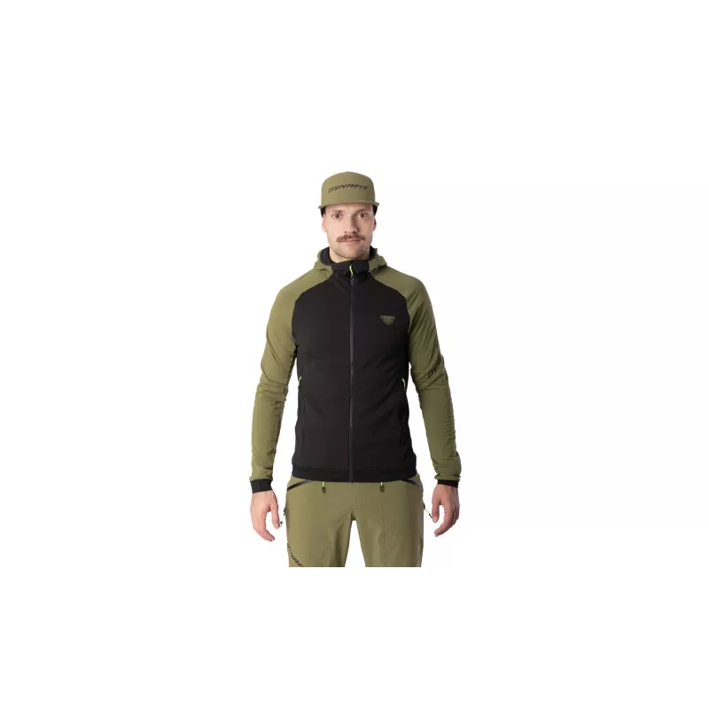 Dynafit Radical PTC vyriška striukė su gobtuvu, Military Green, M dydis