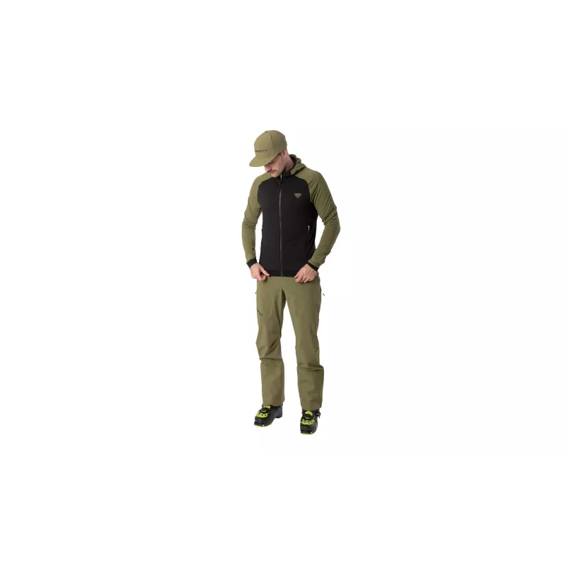 Dynafit Radical PTC vyriška striukė su gobtuvu, Military Green, M dydis