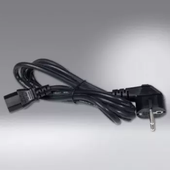 SCHÄFER IT SYSTEMS maitinimo laidas IEC 60320 C13 į CEE 7/7 Schuko, 2 m, juodas 6763200