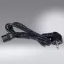 SCHÄFER IT SYSTEMS maitinimo laidas IEC 60320 C13 į CEE 7/7 Schuko, 2 m, juodas 6763200