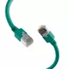 EFB-Elektronik RJ45 komutacinis kabelis Cat.5e SF/UTP LSZH Draka UC300 TM11 žalias 7,5m K8013.7,5