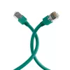 EFB-Elektronik RJ45 komutacinis kabelis Cat.5e SF/UTP LSZH Draka UC300 TM11 žalias 7,5m K8013.7,5