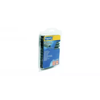 RAPID TOOLS VR22 tvoros vielos kabės, plastiku dengtos, pilkos, cinkuoto plieno, 1000 vienetų 5001333