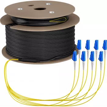 EFB Elektronik magistralinis kabelis U-DQ ZN BH OS2 8E 1x8 LC-LC 160m Dca LSZH O8322S160OS2