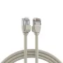 EFB-Elektronik RJ45 tinklo kabelis Cat.6A U/FTP TPE 4mm Ultraflex pilkas 1,5m K5547GR.1,5