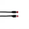 EFB Elektronik Cat.7 S/FTP LSZH tinklo kabelis, RJ45, 1,5 m, juodas K0700SW.1,5