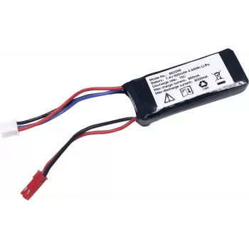 Reely 7.4 V 600 mAh 2S LiPo Stick Battery Pack su BEC jungtimi (15C) 1614803