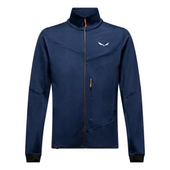 Salewa Sella Full-Zip Sweatshirt Crevasse/Dark Denim vyrams EU 48 (M)