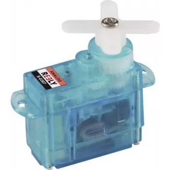 Reely Micro-Servo S-0307 analoginis servo su plastikinėmis krumpliaračiais ir JR jungtimi RE-2148501