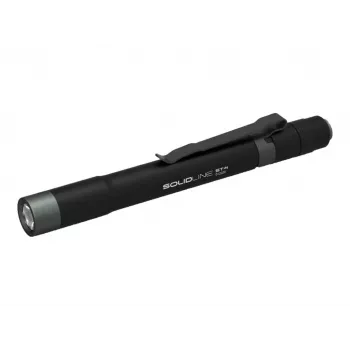 Ledlenser Solidline ST4 žibintuvėlis, juodas, Blister 502209