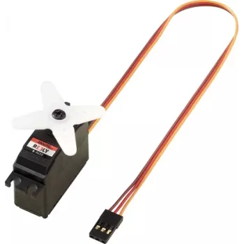 Reely Midi Analoginis Servo su plastikinėmis krumpliaračiais ir JR jungtimi RE-2144550