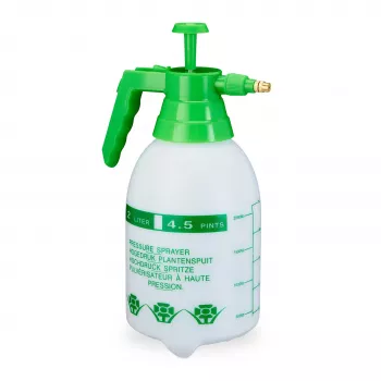 Relaxdays 2 vnt. 500 ml plastikiniai purškikliai su reguliuojamu antgaliu, permatomi su baltais purkštukais 10030042_0