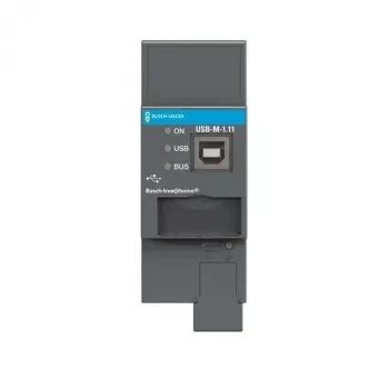 Busch-Jaeger KNX USB sąsaja DIN bėgiui USB-M-1.11 (2CDG510013R0021)