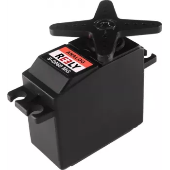 Reely Standard-Servo S-0060 MG Analoginis Servo su Metaliniais Krumpliarais ir JR Jungtimi RE-6605913