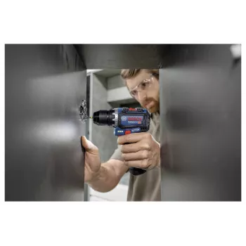 Bosch Professional 12 V 2 Ah bešepetėlis akumuliatorinis perforatorius su 2 baterijomis ir įkrovikliu 0615A500CF
