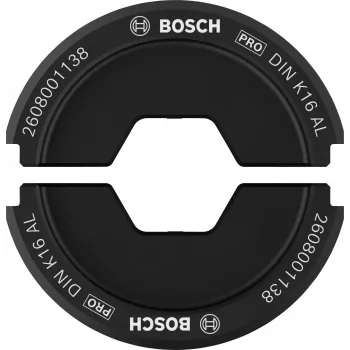 Bosch 2608001138 presavimo įdėklas vamzdinėms kabelių antgaliams ir jungtims, 50 mm²
