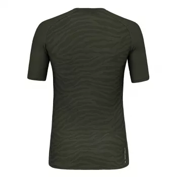 Salewa Cristallo Thermal T-Shirt vyrams - Dark Olive
