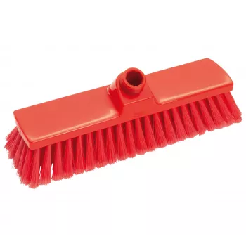 Haug Bürsten FC87211 šluotos galva, raudono plastiko, 30 cm šlavimo plotis