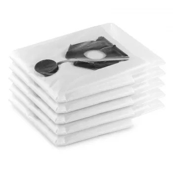 Kärcher Professional 2.889-183.0 saugos filtro maišeliai, 5 vnt., balti, iš fleeco, NT 30/1, NT 35/1, NT 40/1, NT 45/1, NT 50/1