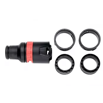 Metabo 635409000 dulkių nusiurbimo jungiamoji mova, guminė, tinka 28–50 mm žarnoms