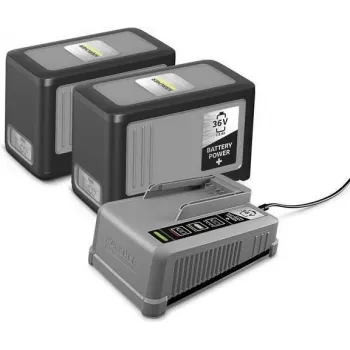 Kärcher Battery Power+ 36/75 Starter Kit – 36V 7.5Ah Li-Ion akumuliatorius ir greitasis įkroviklis 2.445-070.0
