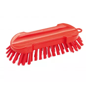 Haug Bürsten FC88301 raudonas plastikinis valymo šepetys
