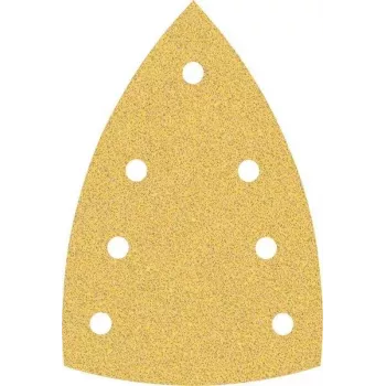 Bosch 2608901675 šlifavimo lapų rinkinys daugiafunkciam šlifuokliui, 10 vnt., mišraus grūdėtumo P60/P120/P180, 150 x 100 mm, su kibuku ir kilpele