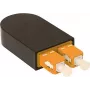 BLUELAN BlueOptics Šviesolaidinis Loopback Adapteris OM2 50/125µm Multimode SC/UPC Duplex Keraminis Ferrule -40°C iki +85°C (BOLBSCOM2)