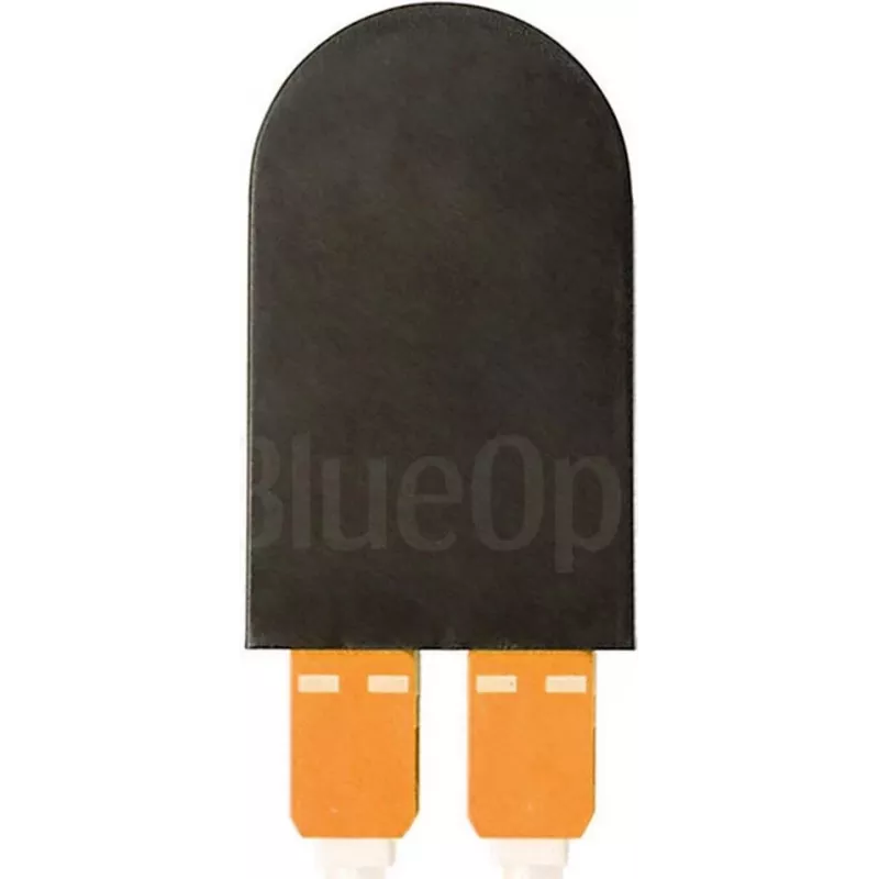 BLUELAN BlueOptics Šviesolaidinis Loopback Adapteris OM2 50/125µm Multimode SC/UPC Duplex Keraminis Ferrule -40°C iki +85°C (BOLBSCOM2)
