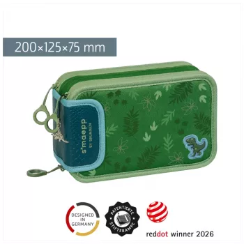 BRUNNEN s'maepp Sweet Dino Jungle pilnas penalas, 33 dalys, žalias 104942102