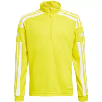 adidas Squadra 21 treniruočių džemperis jaunimui geltonas GP6468 152cm