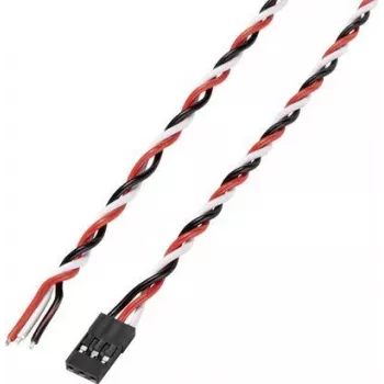 Reely servo prailginimo kabelių rinkinys, 10 vnt., 30 cm, 0,35 mm², vytos poros, JR/Futaba jungtys RE-6992130