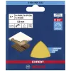Bosch EXPERT C470 Delta šlifavimo lapų rinkinys 93 mm P60/P80/P120 su Velcro tvirtinimu, perforuoti, 6 vnt. 2608900832